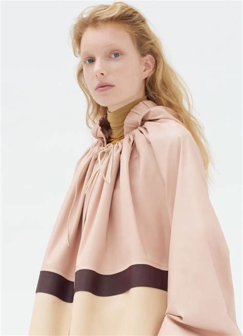 hermes saddle rug-style water-repellent calfskin coat